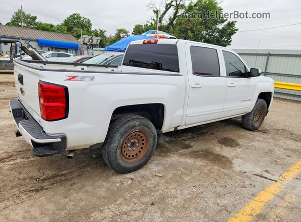 3GCUKREC8HG486079 2017 CHEVROLET SILVERADO Белый Задняя правая четверть