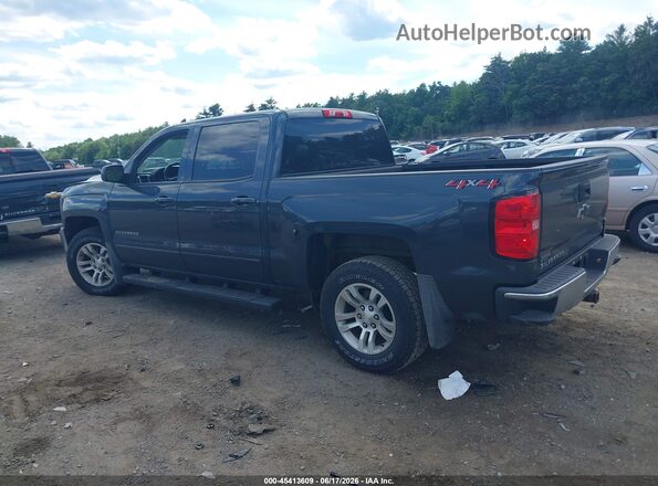 3GCUKREC8JG212368 2018 CHEVROLET SILVERADO Dark Blue Rear left