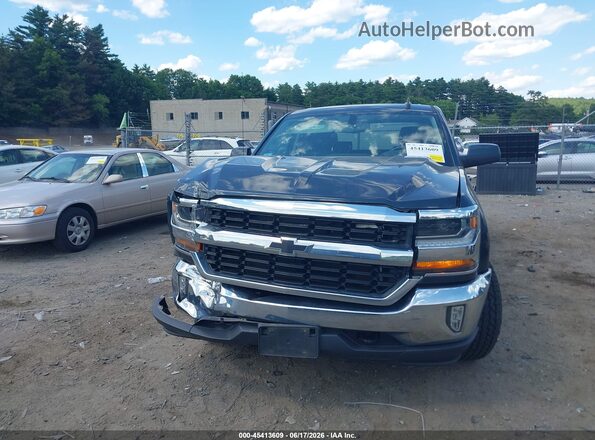 3GCUKREC8JG212368 2018 CHEVROLET SILVERADO Dark Blue Dashboard view