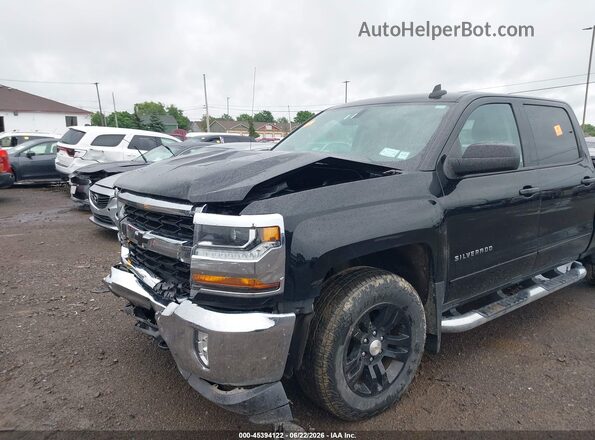 3GCUKREC8JG236119 2018 CHEVROLET SILVERADO Black Front view