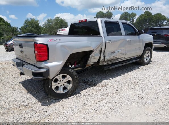 3GCUKREC8JG495385 2018 CHEVROLET SILVERADO Gray უკანა მარჯვენა