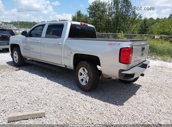 3GCUKREC8JG495385 2018 CHEVROLET SILVERADO Gray უკანა მარცხენა
