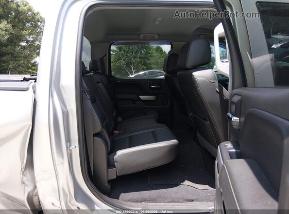 3GCUKREC8JG495385 2018 CHEVROLET SILVERADO Gray VIN კოდის სტიკერის ხედი