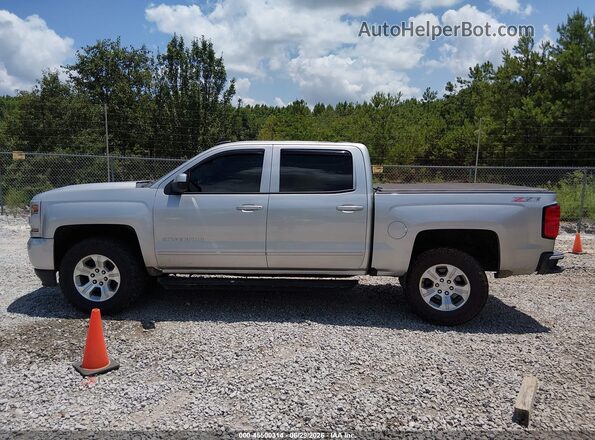 3GCUKREC8JG495385 2018 CHEVROLET SILVERADO Gray სალონის 360-გრადუსიანი ხედი