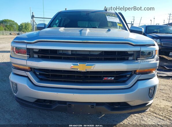 3GCUKREC9HG189029 2017 CHEVROLET SILVERADO Серый Вид щитка приборов