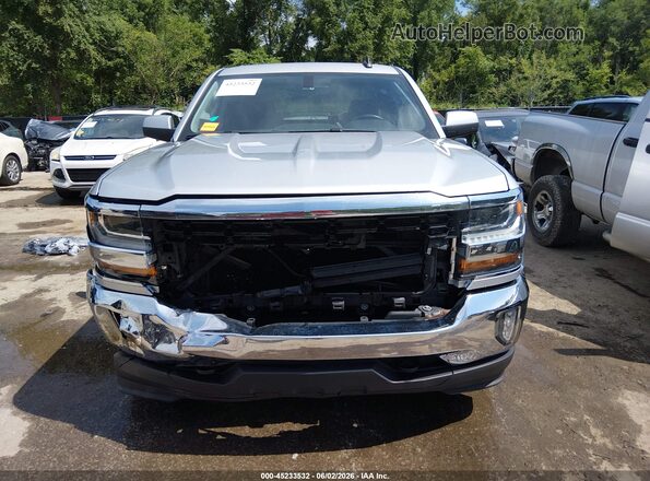 3GCUKREC9HG210459 2017 CHEVROLET SILVERADO Silver Սարքավորումների վահանակի տեսք