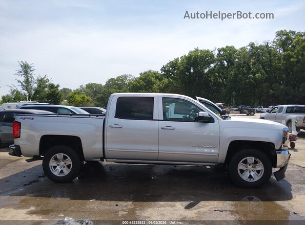 3GCUKREC9HG210459 2017 CHEVROLET SILVERADO Silver Սալոնի հետևի տեսք