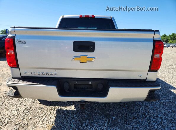 3GCUKREC9JG151015 2018 CHEVROLET SILVERADO Silver Вид ззаду