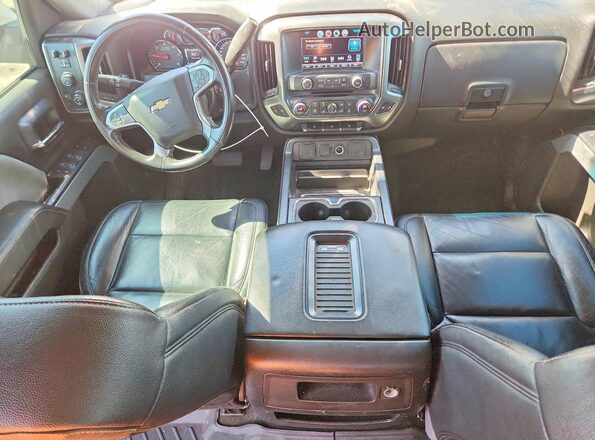 3GCUKREC9JG151015 2018 CHEVROLET SILVERADO Silver Вид панелі приладів