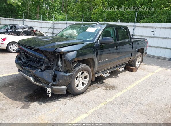 3GCUKREC9JG242589 2018 CHEVROLET SILVERADO Black Przód lewy