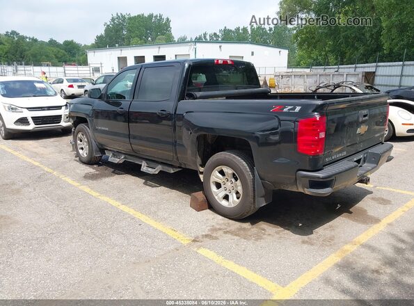 3GCUKREC9JG242589 2018 CHEVROLET SILVERADO Black Tył lewy
