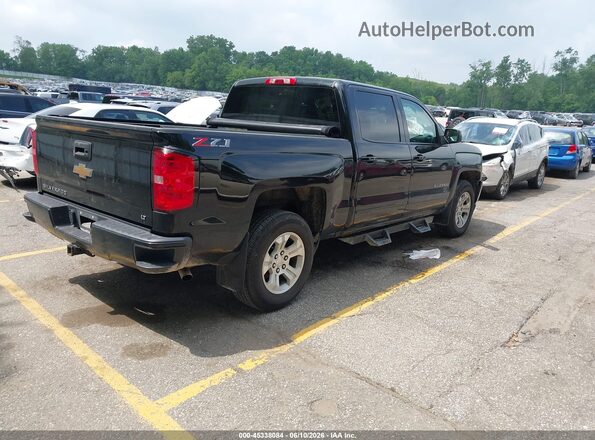 3GCUKREC9JG242589 2018 CHEVROLET SILVERADO Black Tył prawy