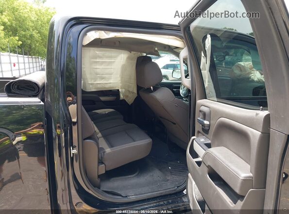 3GCUKREC9JG242589 2018 CHEVROLET SILVERADO Black Widok naklejki z numerem VIN