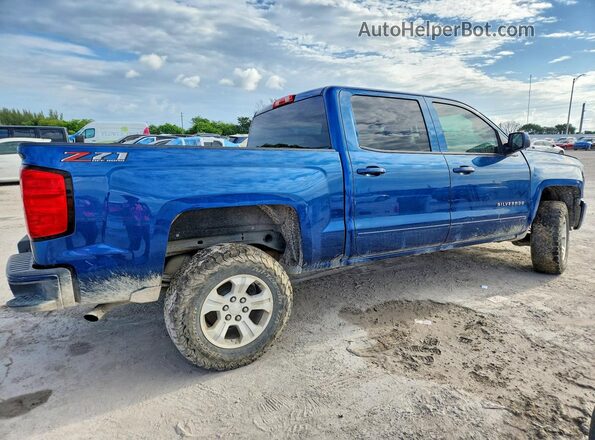 3GCUKREC9JG423675 2018 CHEVROLET SILVERADO Blue 