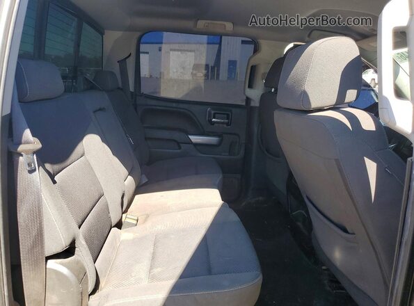3GCUKREC9JG435339 2018 CHEVROLET SILVERADO Black Вид задніх сидінь
