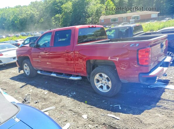 3GCUKREC9JG548899 2018 CHEVROLET SILVERADO Red Trasero izquierdo