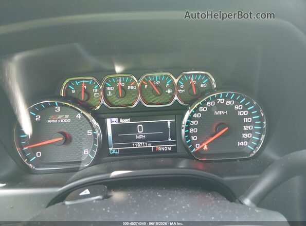 3GCUKRECXGG103418 2016 CHEVROLET SILVERADO Gray Հետևի նստատեղերի տեսք