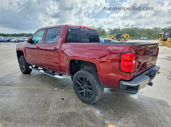 3GCUKRECXGG263556 2016 CHEVROLET SILVERADO Burgundy Rear left