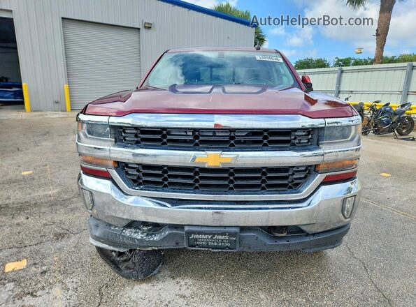 3GCUKRECXGG263556 2016 CHEVROLET SILVERADO Burgundy Front view