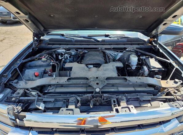 3GCUKRECXHG402893 2017 CHEVROLET SILVERADO Черный Вид задней части салона