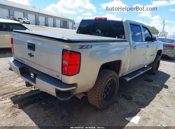 3GCUKRECXJG102647 2018 CHEVROLET SILVERADO Silver უკანა მარჯვენა