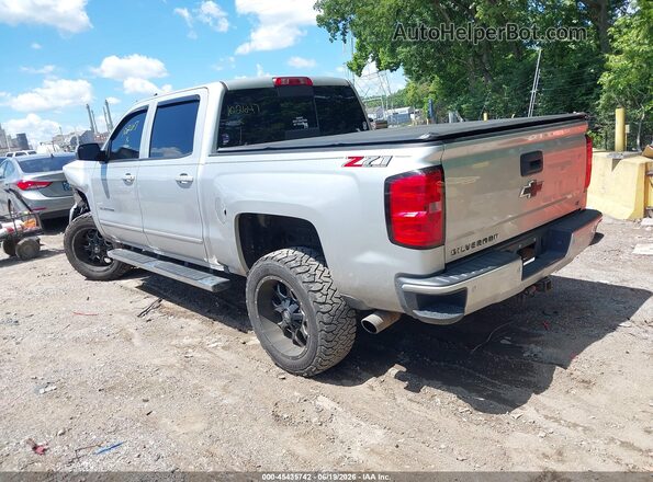 3GCUKRECXJG102647 2018 CHEVROLET SILVERADO Silver უკანა მარცხენა
