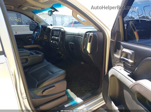 3GCUKRECXJG102647 2018 CHEVROLET SILVERADO Silver წინა სალონის ხედი