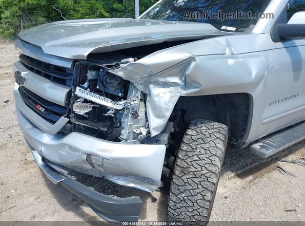 3GCUKRECXJG102647 2018 CHEVROLET SILVERADO Silver წინა ხედი