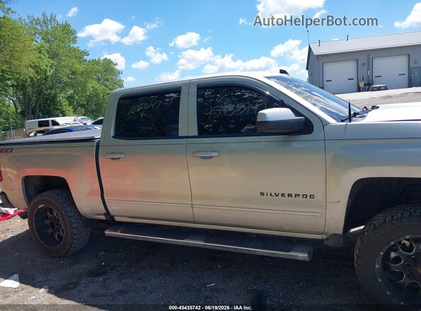 3GCUKRECXJG102647 2018 CHEVROLET SILVERADO Silver უკანა სალონის ხედი