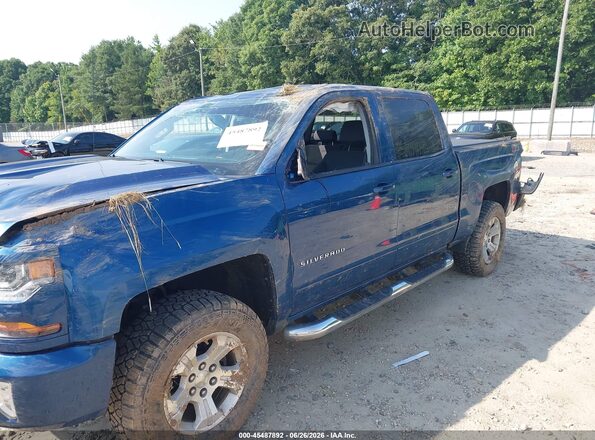 3GCUKRECXJG123708 2018 CHEVROLET SILVERADO Синий 