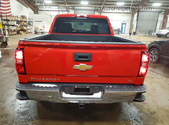 3GCUKRECXJG129721 2018 CHEVROLET SILVERADO Red Vista trasera