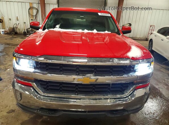 3GCUKRECXJG129721 2018 CHEVROLET SILVERADO Red Vista frontal