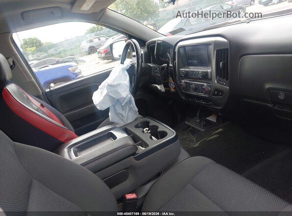 3GCUKRECXJG198571 2018 CHEVROLET SILVERADO Red Vista interior delantera
