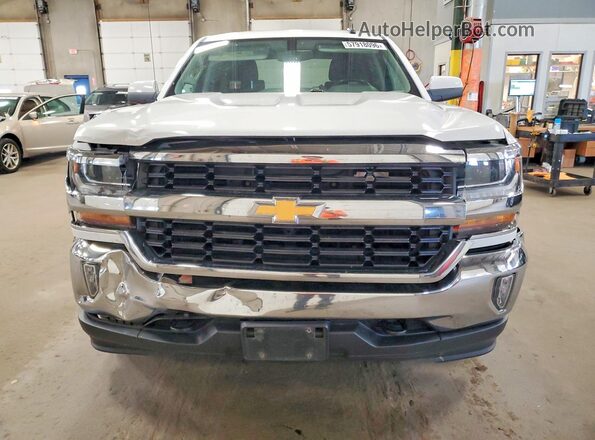 3GCUKRECXJG230340 2018 CHEVROLET SILVERADO White წინა ხედი