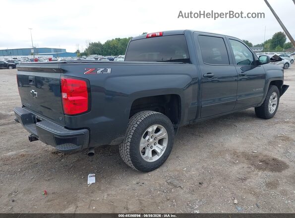 3GCUKRECXJG311127 2018 CHEVROLET SILVERADO Серый Задняя правая четверть