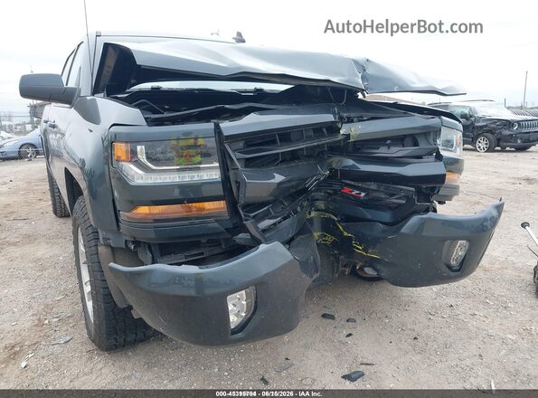 3GCUKRECXJG311127 2018 CHEVROLET SILVERADO Серый Вид спереди