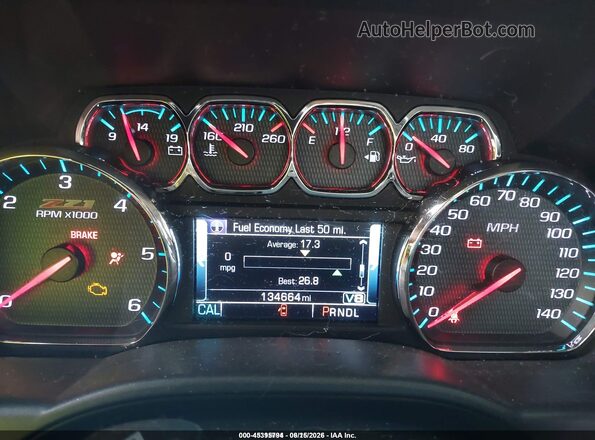 3GCUKRECXJG311127 2018 CHEVROLET SILVERADO Серый Вид задних сидений
