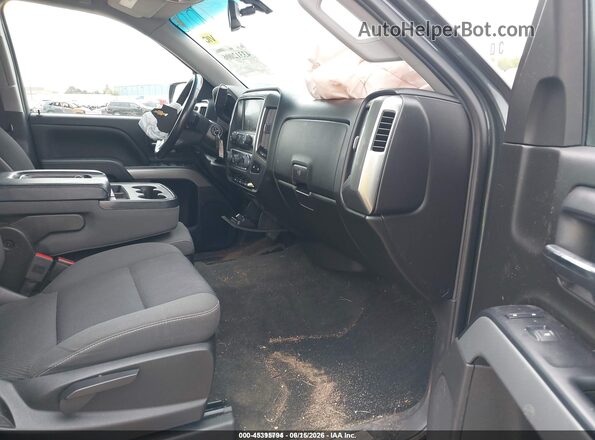 3GCUKRECXJG311127 2018 CHEVROLET SILVERADO Серый Вид салона спереди