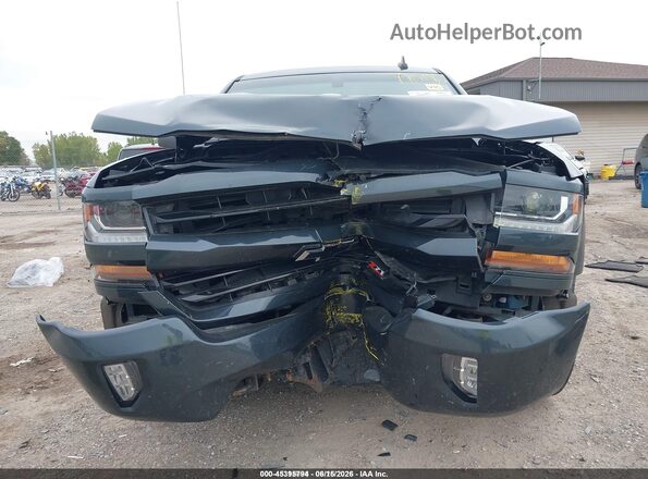 3GCUKRECXJG311127 2018 CHEVROLET SILVERADO Серый Вид задней части салона
