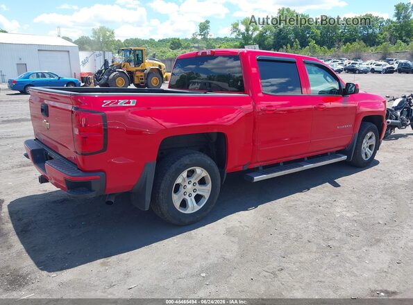 3GCUKREH1GG160411 2016 CHEVROLET SILVERADO Red Tył prawy