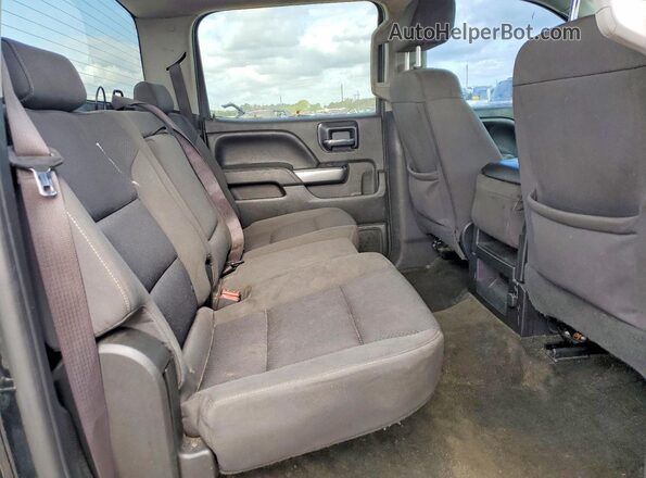 3GCUKREH3GG157199 2016 CHEVROLET SILVERADO Black Հետևի նստատեղերի տեսք