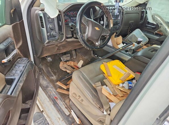 3GCUKSEC0GG292927 2016 CHEVROLET SILVERADO White Dashboard view