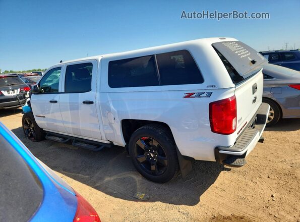 3GCUKSEC0JG150391 2018 CHEVROLET SILVERADO White Trasero izquierdo