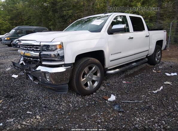 3GCUKSEC2JG547343 2018 CHEVROLET SILVERADO White Front left
