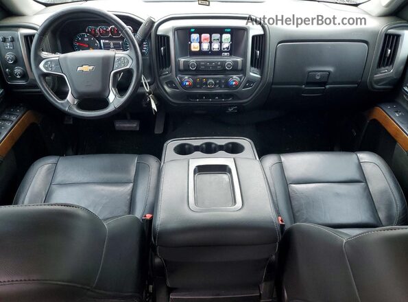 3GCUKSEC3GG101811 2016 CHEVROLET SILVERADO Black Вид панелі приладів