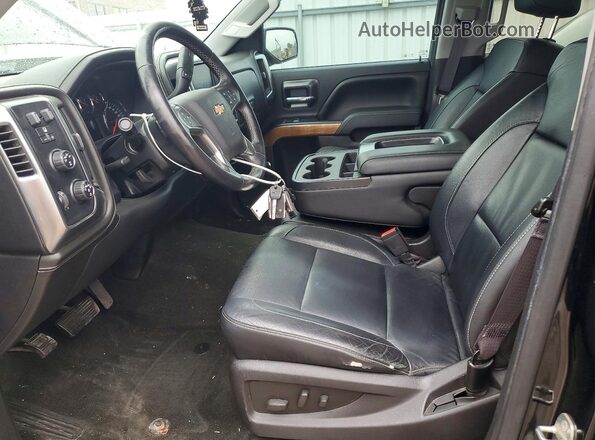 3GCUKSEC3GG101811 2016 CHEVROLET SILVERADO Black Вид салону спереду