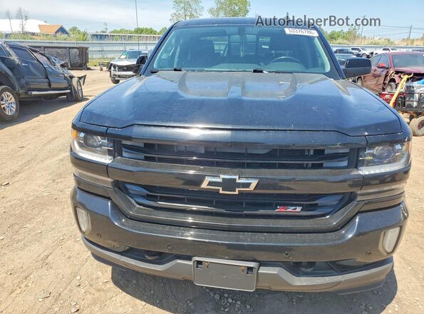 3GCUKSEC3GG352800 2016 CHEVROLET SILVERADO Black წინა ხედი