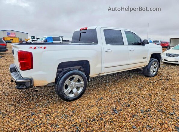 3GCUKSEC4HG125083 2017 CHEVROLET SILVERADO Белый Задняя правая четверть