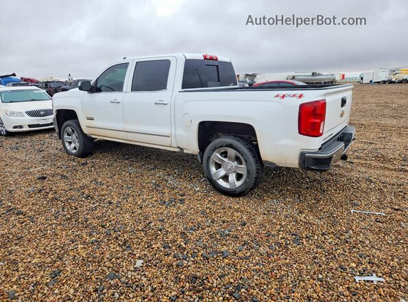 3GCUKSEC4HG125083 2017 CHEVROLET SILVERADO Белый Задняя левая четверть