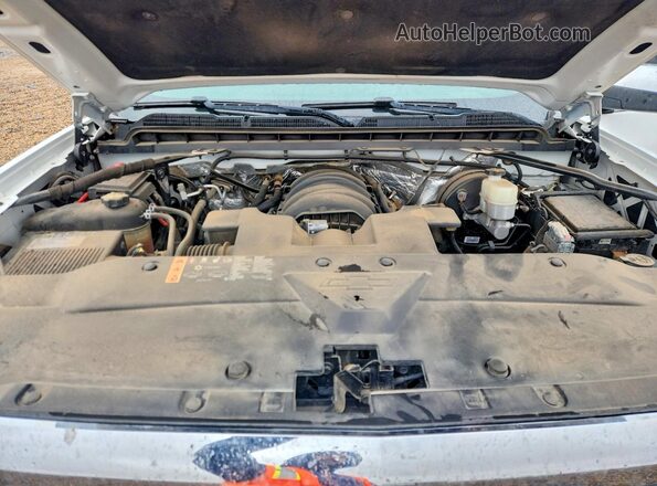 3GCUKSEC4HG125083 2017 CHEVROLET SILVERADO Белый Вид задней части салона